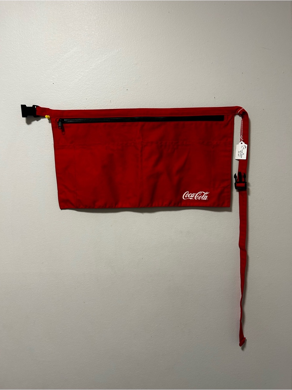 Coca Cola Red Waist Money Apron Pouch - Slim Crossbody Pouch